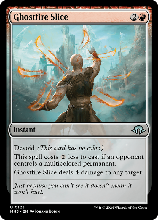 Ghostfire Slice [Modern Horizons 3] Foil