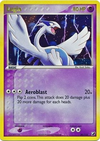 Lugia (29/115) (Stamped) [EX: Unseen Forces] | Silver Goblin