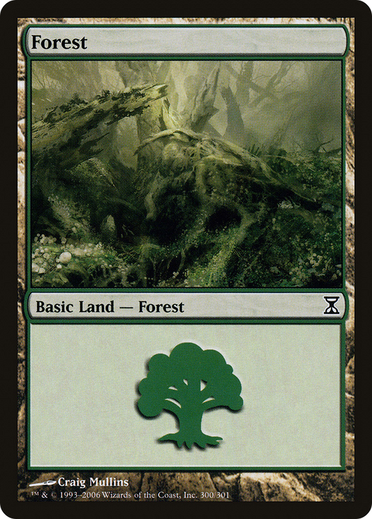 Forest (300) [Time Spiral] Foil