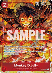 Monkey.D.Luffy (Alternate Art) [Romance Dawn] | Silver Goblin