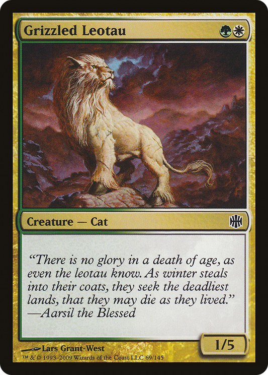 Grizzled Leotau [Alara Reborn] Foil