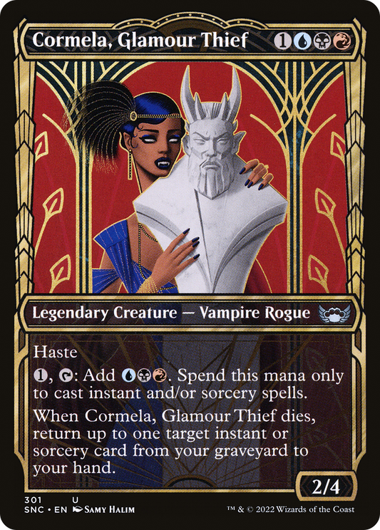 Cormela, Glamour Thief (Showcase Golden Age) [Streets of New Capenna] Foil