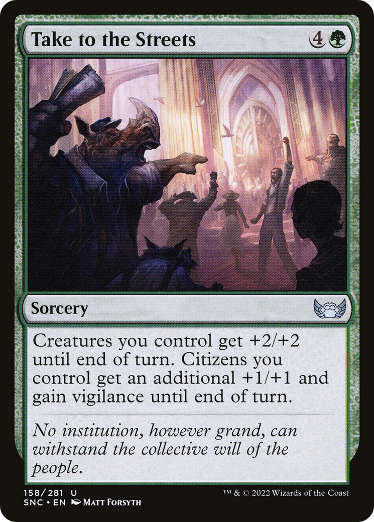 Take to the Streets [Streets of New Capenna] Foil