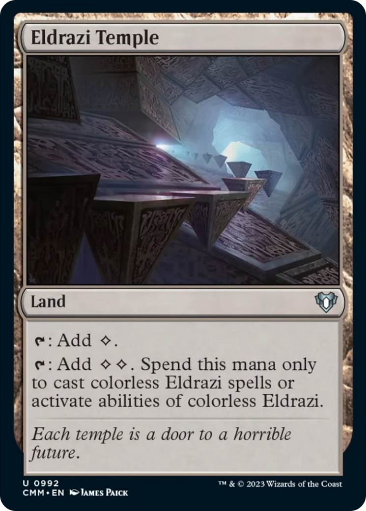 Eldrazi Temple [Commander Masters] | Silver Goblin