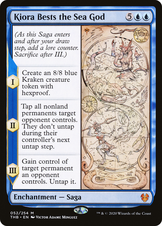 Kiora Bests the Sea God [Theros Beyond Death] Foil