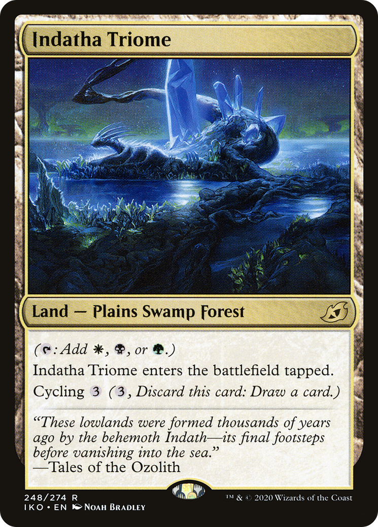 Indatha Triome [Ikoria: Lair of Behemoths] Foil