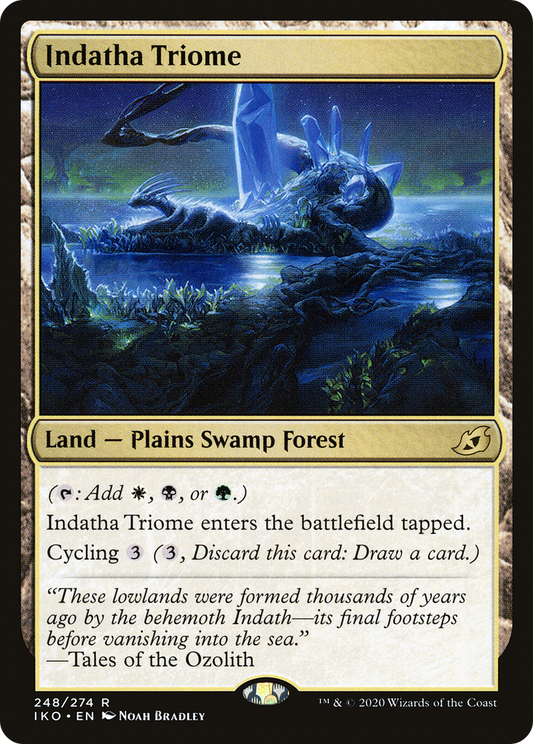Indatha Triome [Ikoria: Lair of Behemoths] Foil