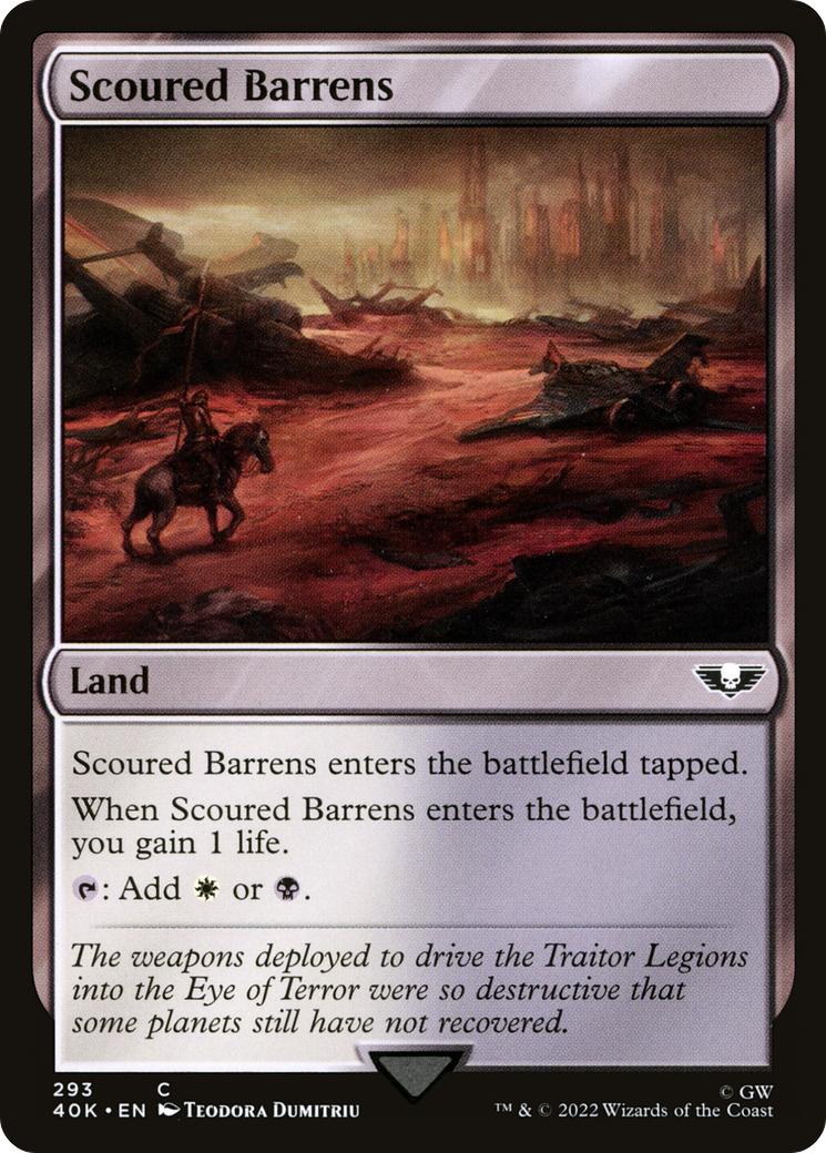 Scoured Barrens [Warhammer 40,000]