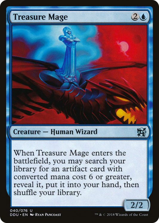 Treasure Mage [Duel Decks: Elves vs. Inventors]