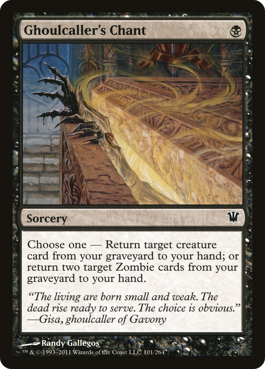 Ghoulcaller's Chant [Innistrad] Foil