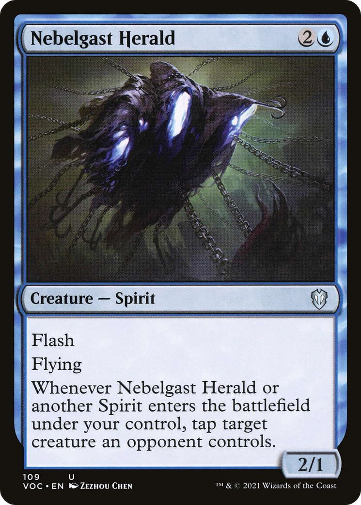 Nebelgast Herald [Innistrad: Crimson Vow Commander] | Silver Goblin