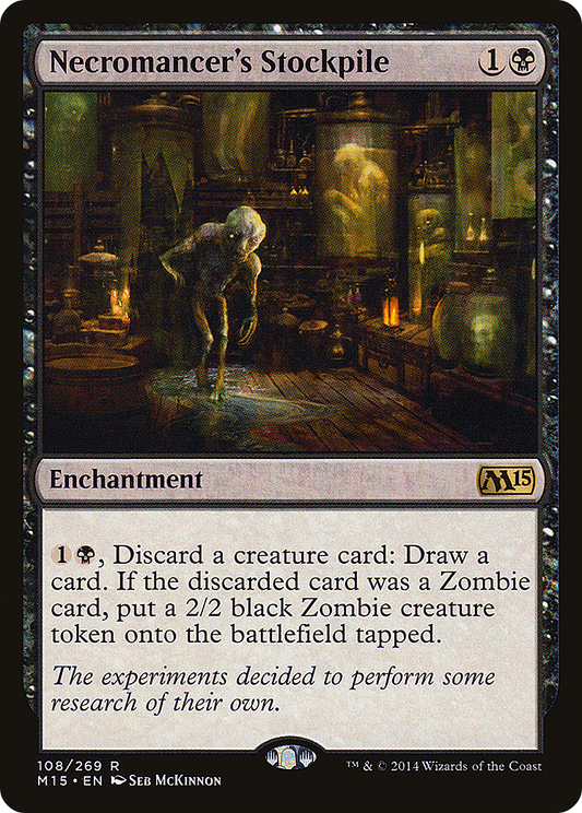 Necromancer's Stockpile [Magic 2015] Foil