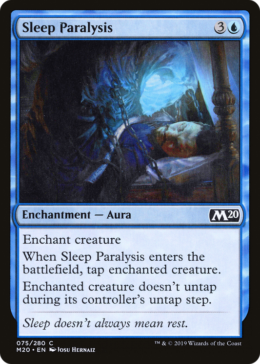 Sleep Paralysis [Core Set 2020] Foil