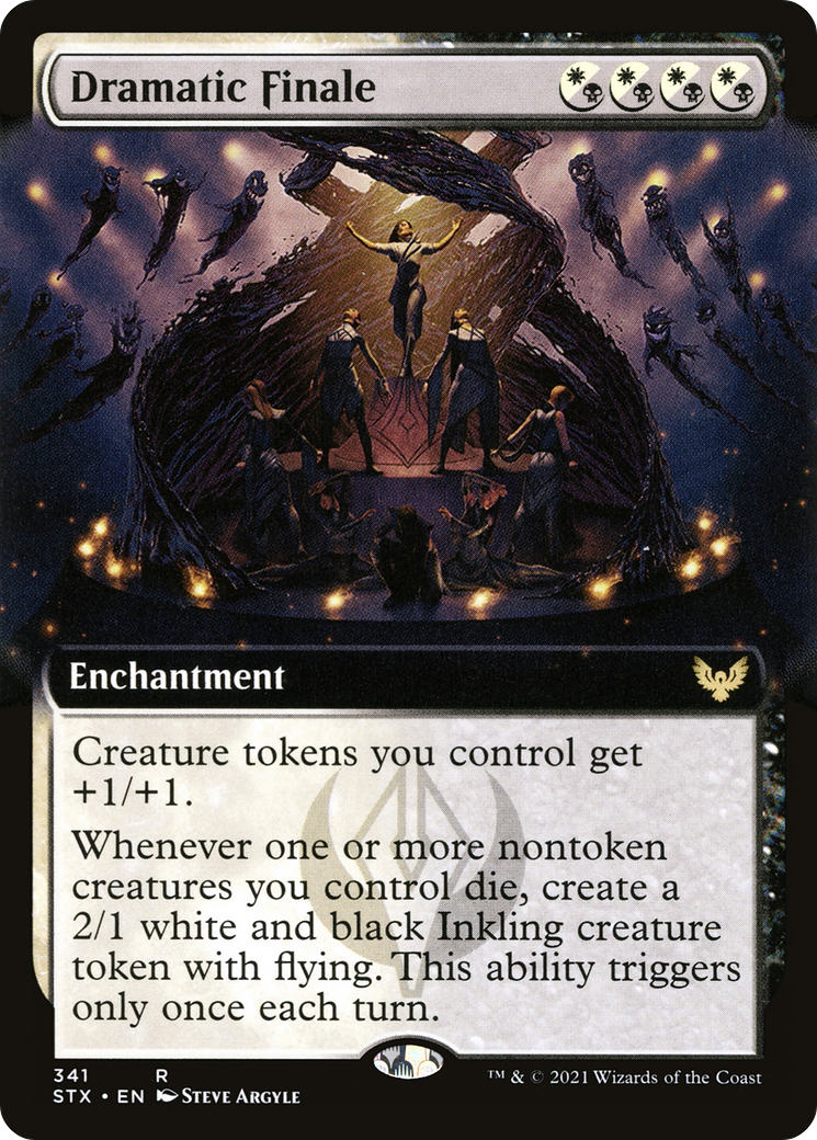 Dramatic Finale (Extended Art) [Strixhaven: School of Mages] Foil