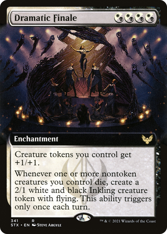 Dramatic Finale (Extended Art) [Strixhaven: School of Mages] Foil