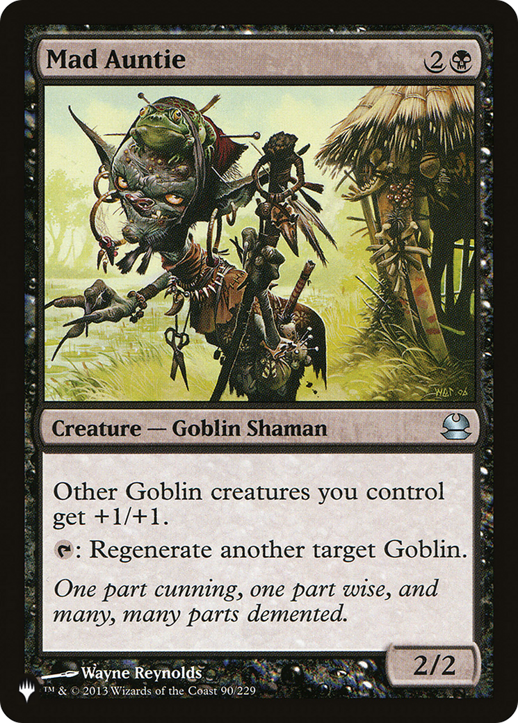 Mad Auntie [The List Reprints] | Silver Goblin