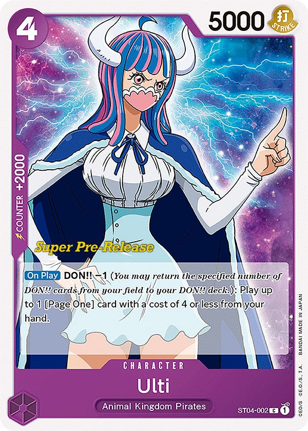 Ulti [Super Pre-Release Starter Deck: Animal Kingdom Pirates] | Silver Goblin