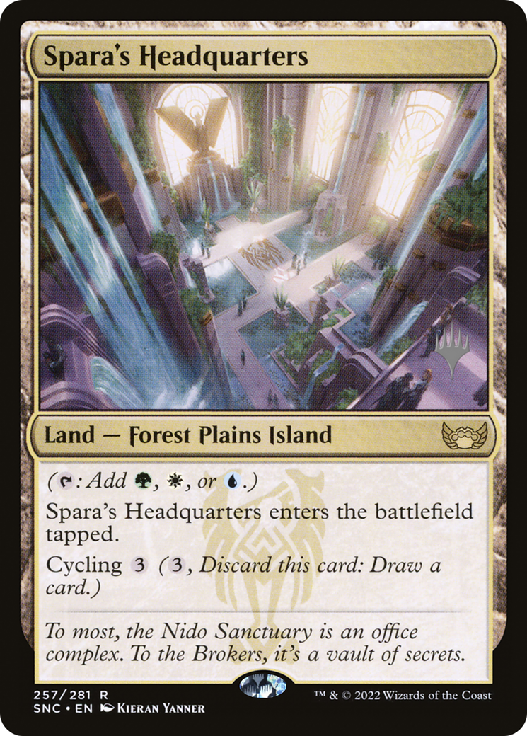 Spara's Headquarters (257) Foil - Streets of New Capenna Promos