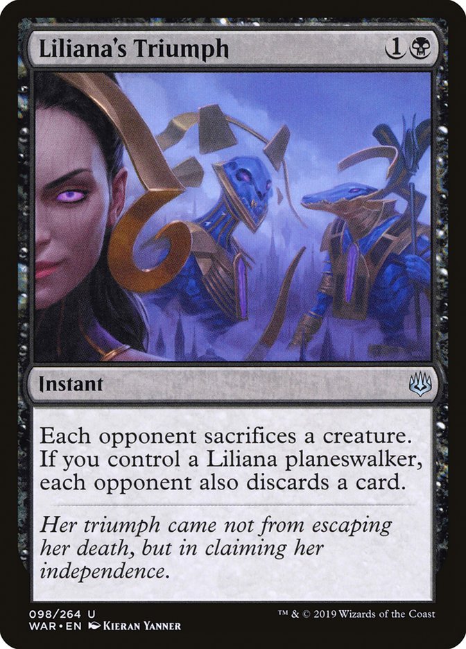 Liliana's Triumph [War of the Spark] | Silver Goblin