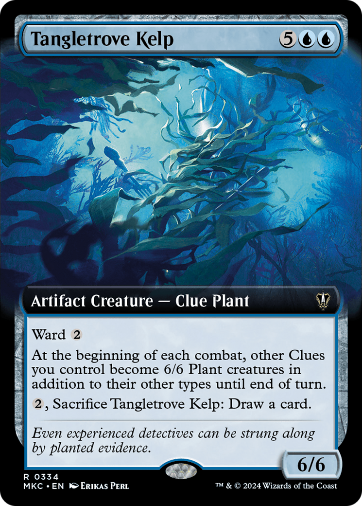 Tangletrove Kelp (Extended Art) (334) - Murders at Karlov Manor Commander