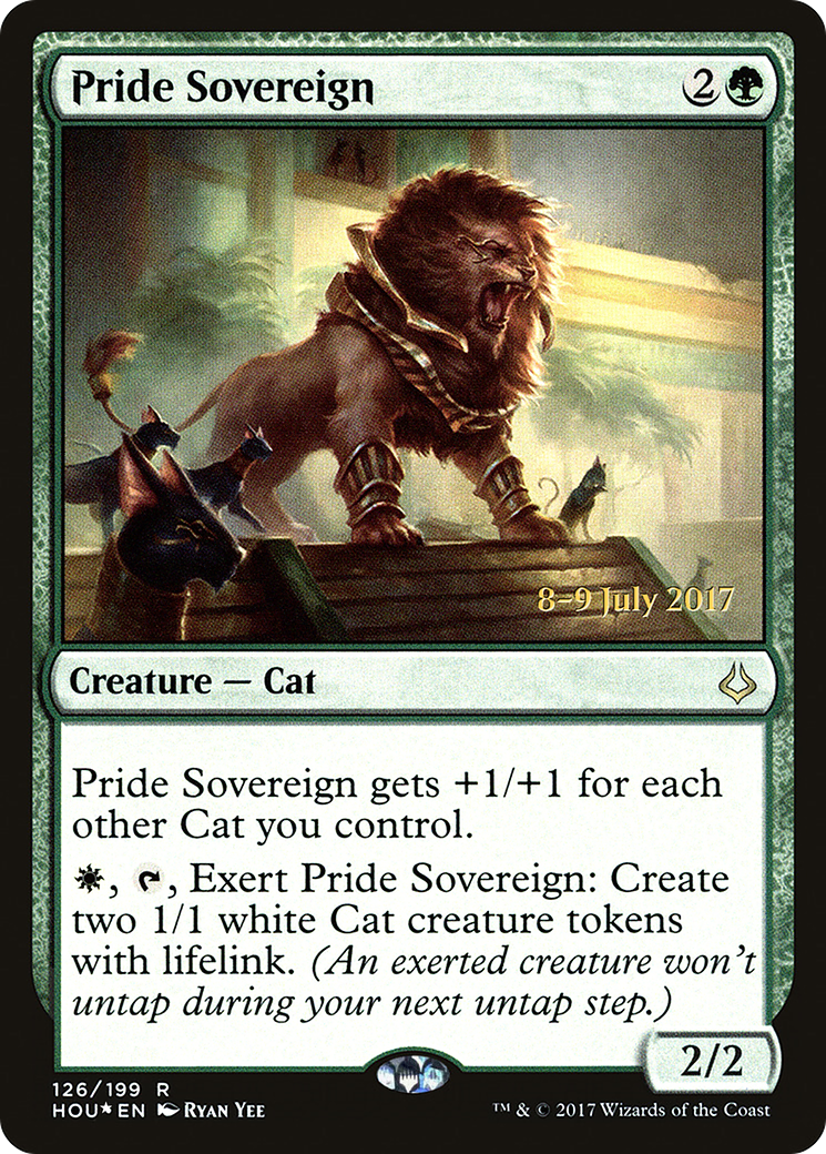 Pride Sovereign (126) Foil - Hour of Devastation Promos