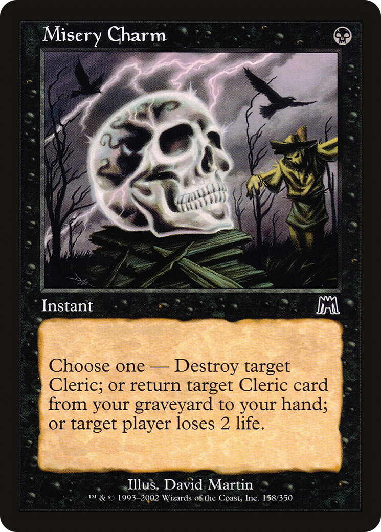 Misery Charm [Onslaught] Foil