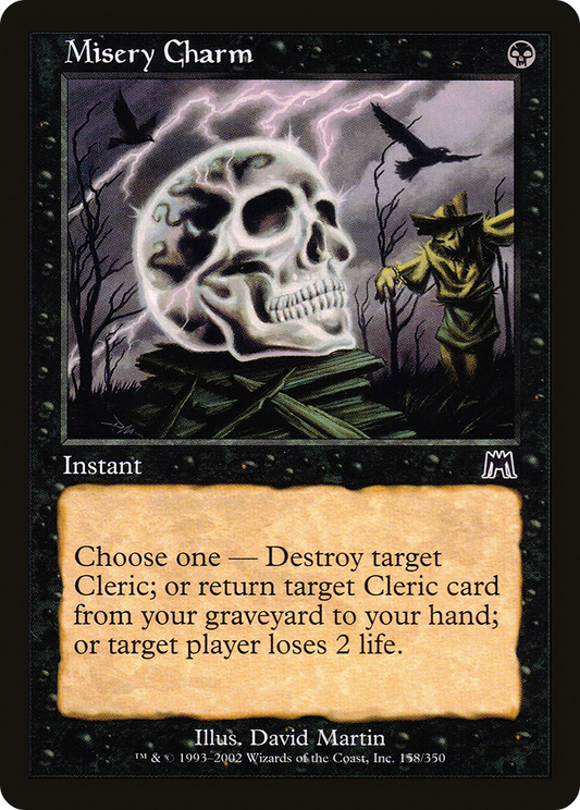 Misery Charm [Onslaught] Foil