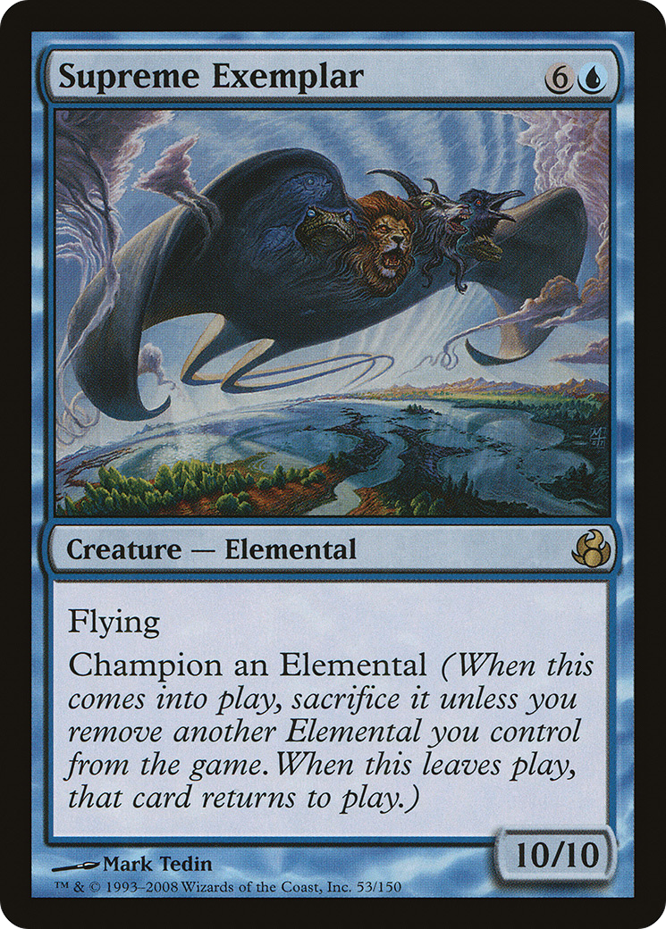 Supreme Exemplar [Morningtide] Foil