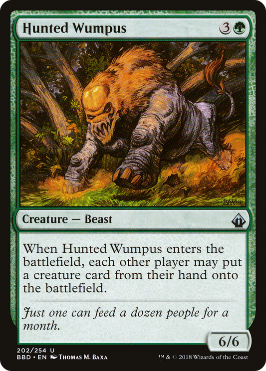 Hunted Wumpus [Battlebond] Foil