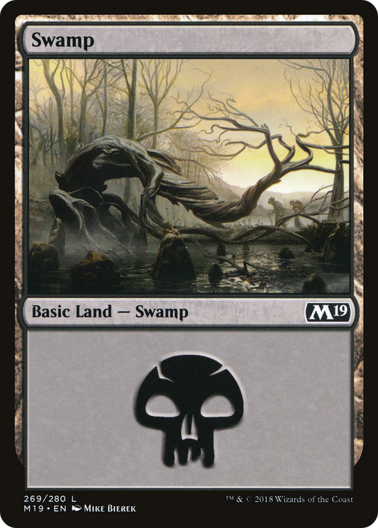 Swamp (269) [Core Set 2019] Foil