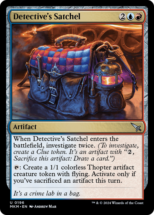 Detective's Satchel [Murders at Karlov Manor] Foil