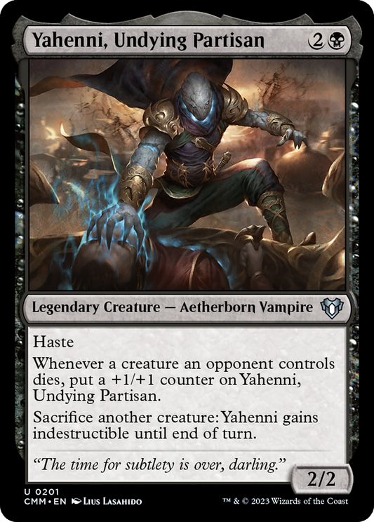 Yahenni, Undying Partisan [Commander Masters] Foil