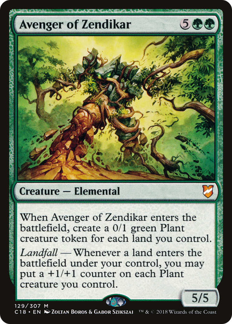 Avenger of Zendikar [Commander 2018] | Silver Goblin