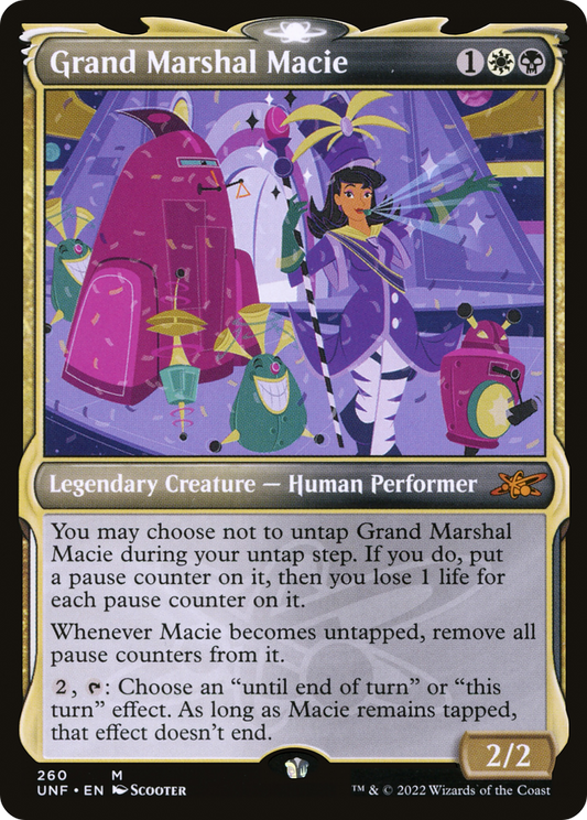 Grand Marshal Macie (Showcase) [Unfinity] Foil
