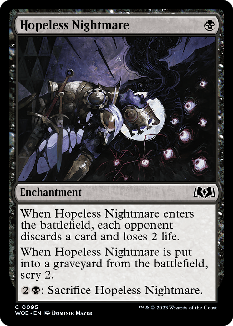 Hopeless Nightmare [Wilds of Eldraine] Foil