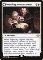 Wedding Announcement // Wedding Festivity [Innistrad: Crimson Vow] | Silver Goblin