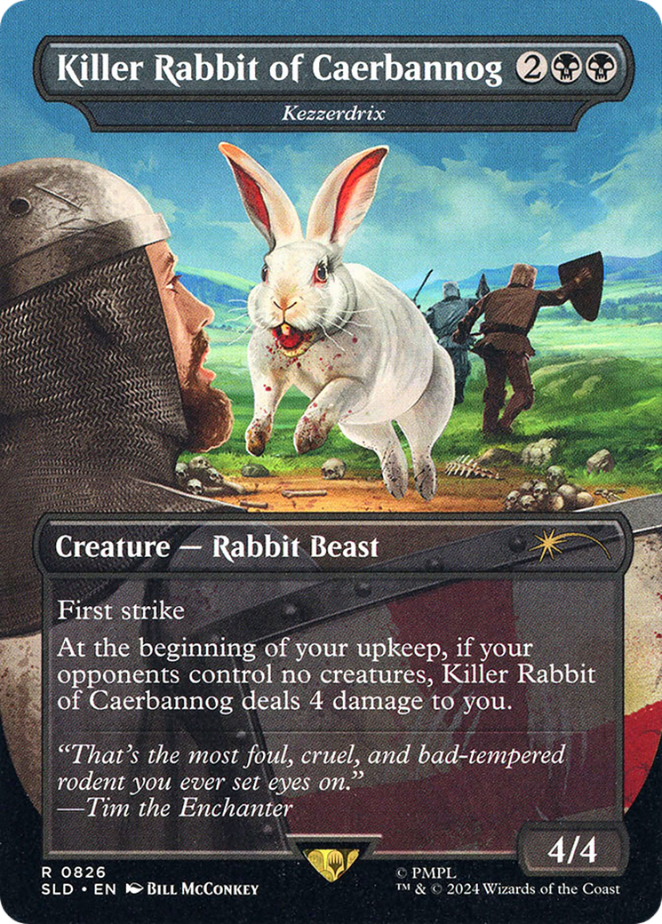 Killer Rabbit of Caerbannog - Kezzerdrix [Secret Lair Drop Series] Foil