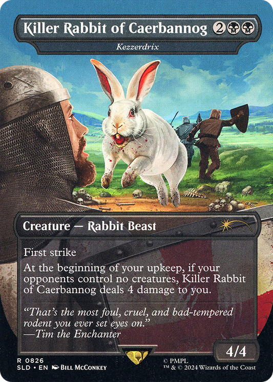 Killer Rabbit of Caerbannog - Kezzerdrix [Secret Lair Drop Series]