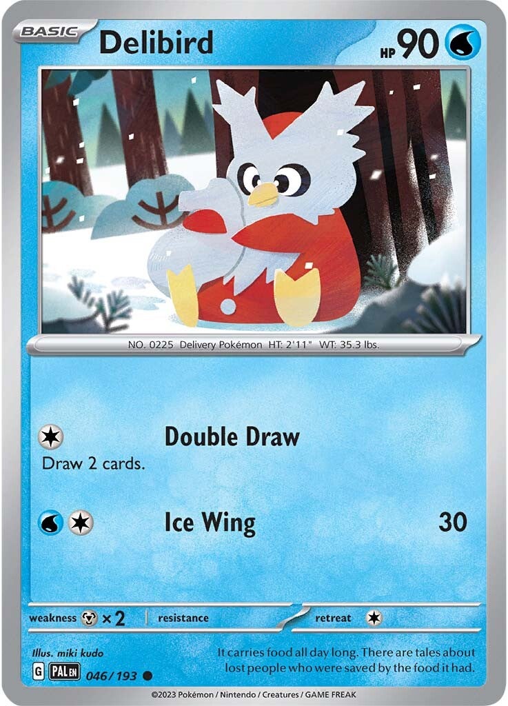 Delibird (046/193) [Scarlet & Violet: Paldea Evolved] | Silver Goblin