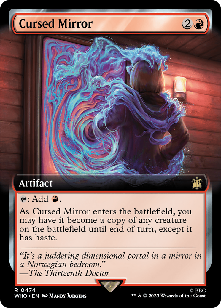 Cursed Mirror (Extended Art) [Doctor Who] | Silver Goblin