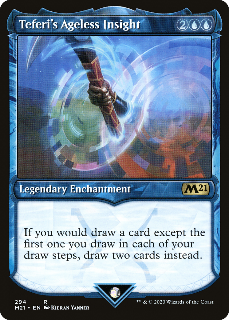 Teferi's Ageless Insight (Showcase) (294) Foil - Core Set 2021