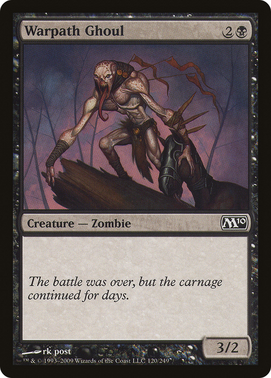 Warpath Ghoul [Magic 2010] Foil