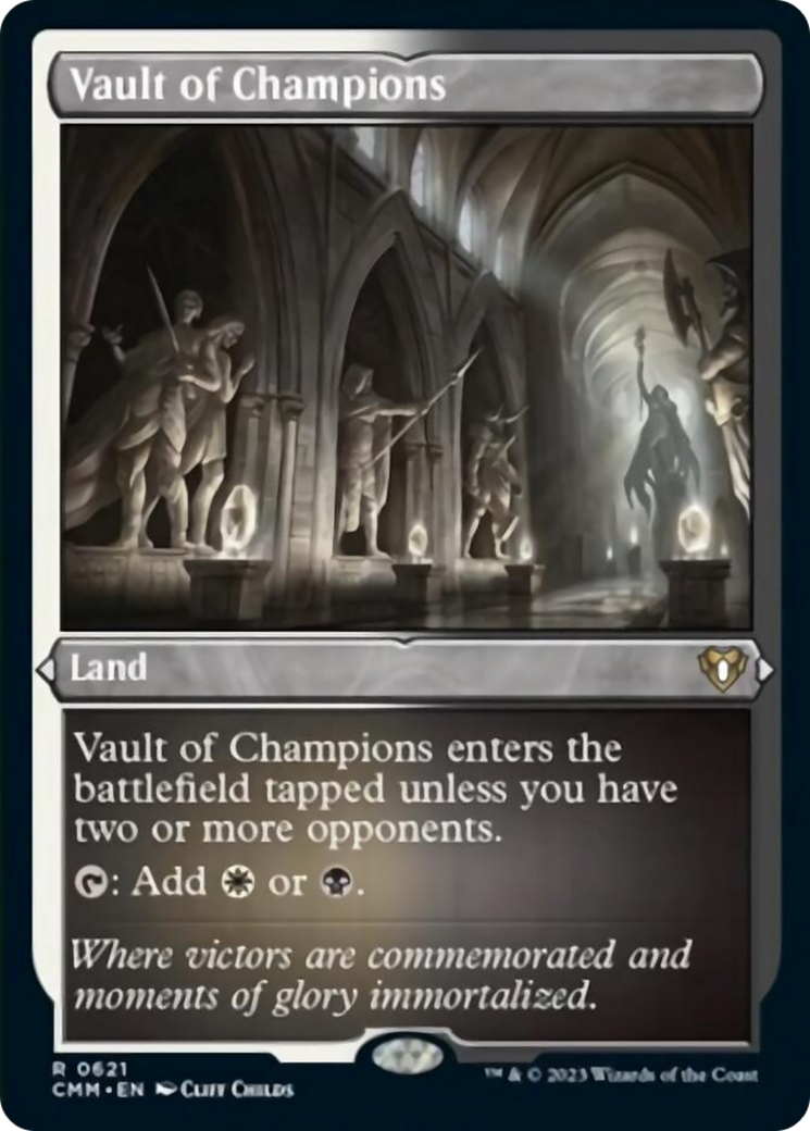 Vault of Champions (Foil Etched) [Commander Masters] | Silver Goblin