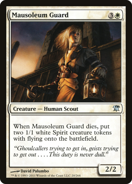 Mausoleum Guard [Innistrad] Foil