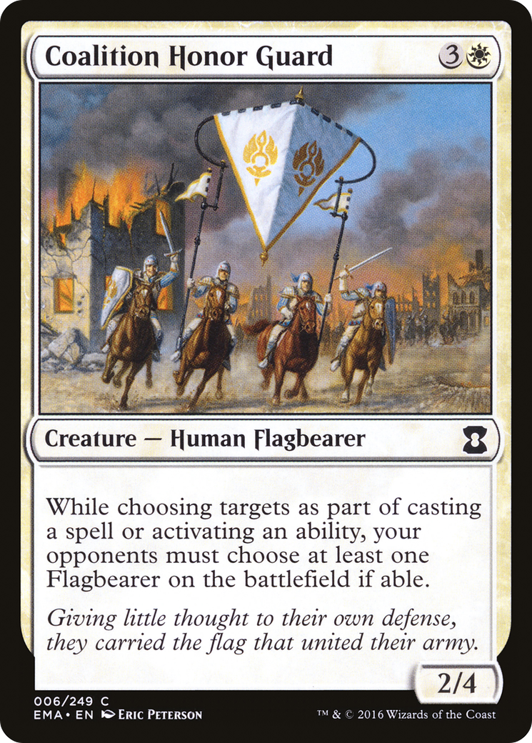 Coalition Honor Guard (006) Foil - Eternal Masters