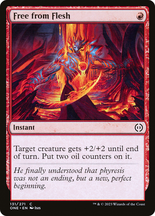 Free from Flesh [Phyrexia: All Will Be One] Foil