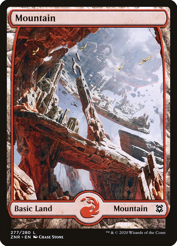 Mountain (277) [Zendikar Rising] | Silver Goblin