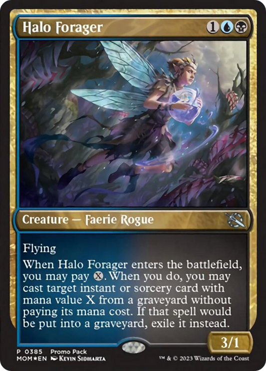 Halo Forager (Promo Pack) [March of the Machine Promos] Foil