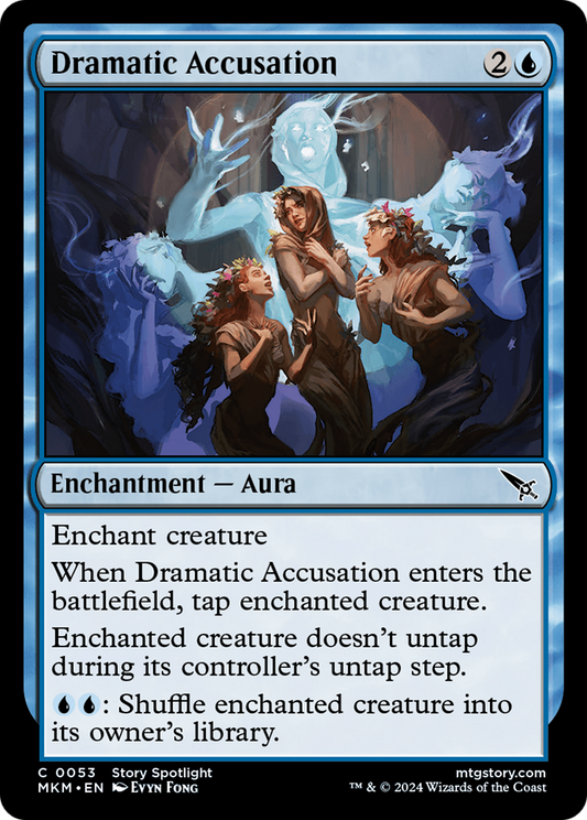 Dramatic Accusation (053)