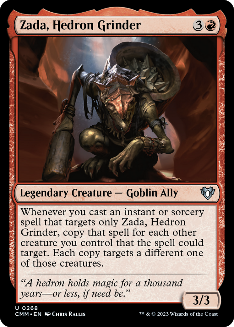 Zada, Hedron Grinder [Commander Masters] | Silver Goblin